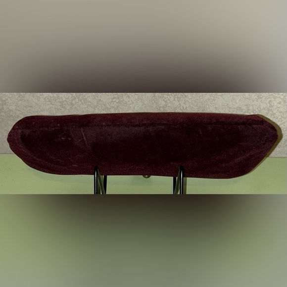 Vintage Dolce & Gabbana Suede Clutch Beauty Pouch Pour Femme - Picture 4 of 9